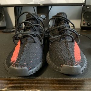 Yeezy 350 V2 Red Stripe